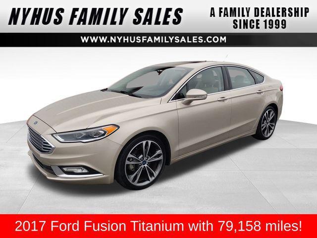 used 2017 Ford Fusion car, priced at $14,500