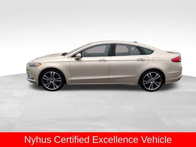 used 2017 Ford Fusion car, priced at $14,500