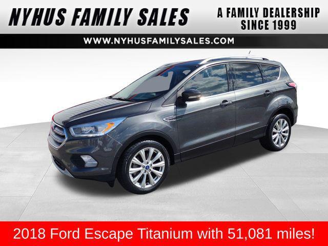 used 2018 Ford Escape car, priced at $17,388
