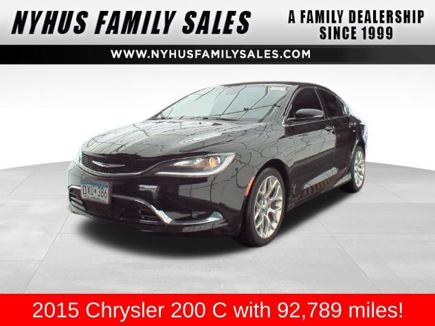 used 2015 Chrysler 200 car, priced at $13,500