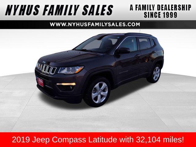 used 2019 Jeep Compass car, priced at $19,259