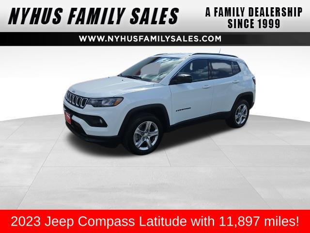 used 2023 Jeep Compass car, priced at $31,500