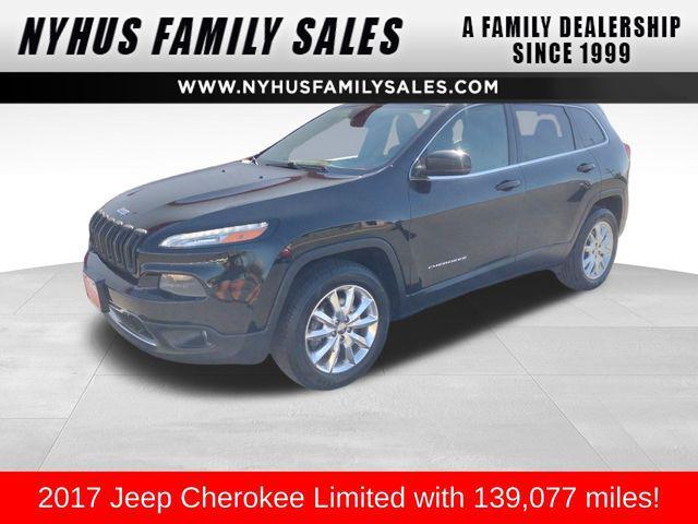 used 2017 Jeep Cherokee car, priced at $11,500