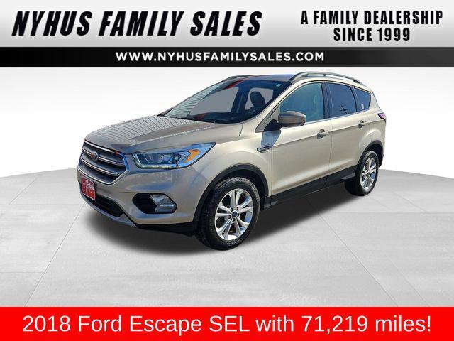 used 2018 Ford Escape car, priced at $14,254