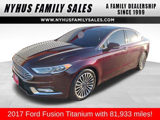 used 2017 Ford Fusion car, priced at $14,822