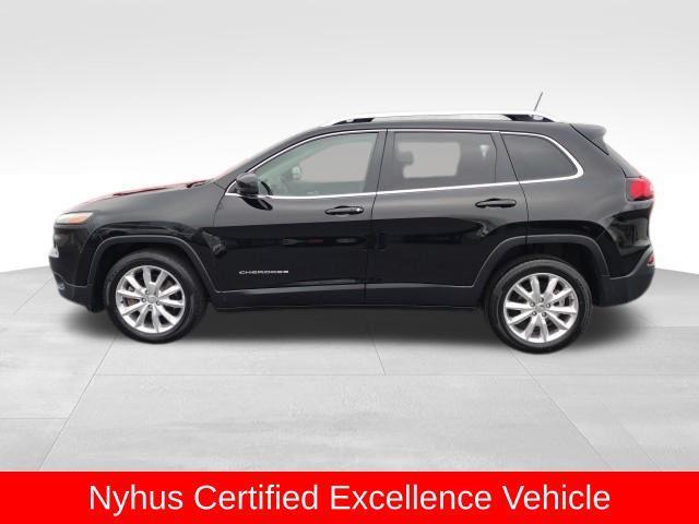 used 2017 Jeep Cherokee car, priced at $15,500