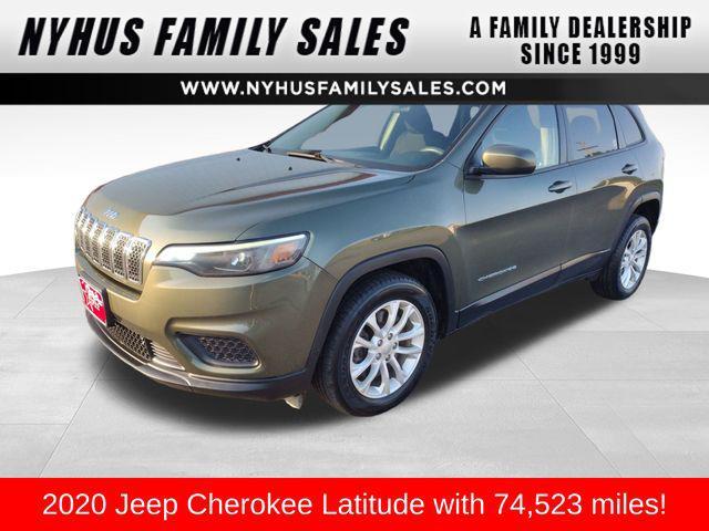 used 2020 Jeep Cherokee car, priced at $16,325