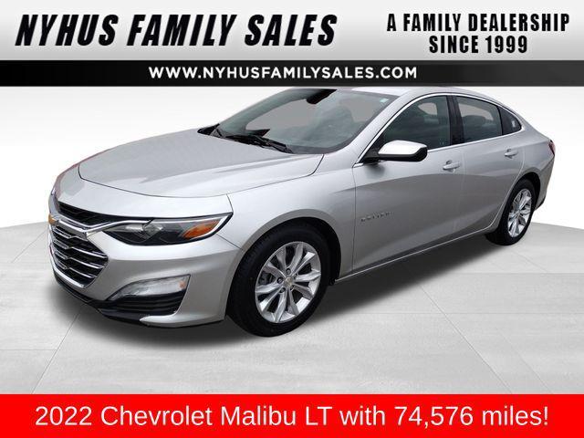used 2022 Chevrolet Malibu car, priced at $17,925