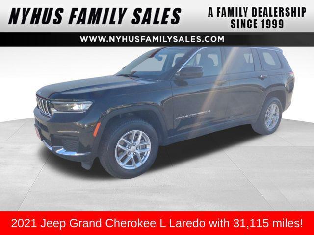 used 2021 Jeep Grand Cherokee L car, priced at $32,500