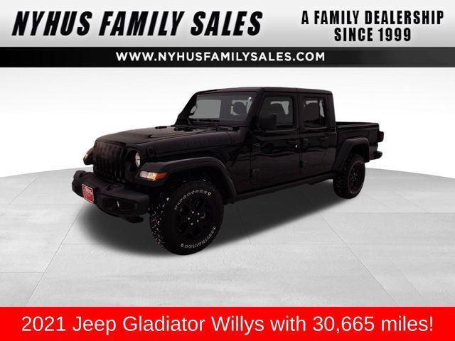 used 2021 Jeep Gladiator car, priced at $30,925