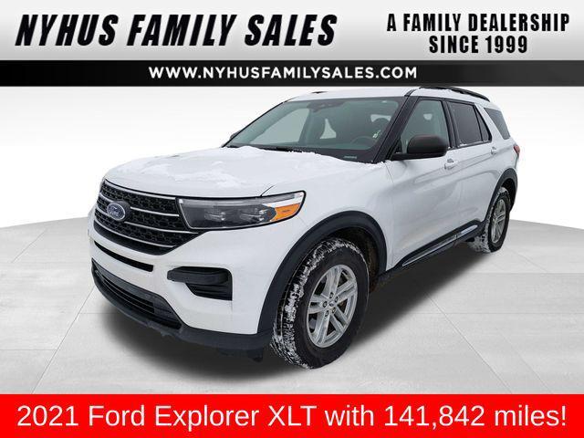 used 2021 Ford Explorer car, priced at $18,412