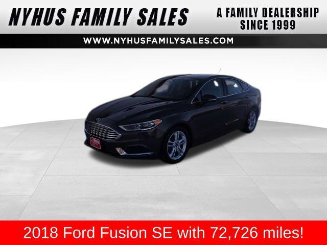 used 2018 Ford Fusion car, priced at $14,500