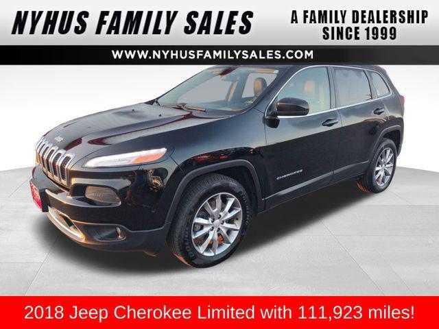 used 2018 Jeep Cherokee car, priced at $14,705