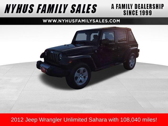 used 2012 Jeep Wrangler Unlimited car, priced at $18,000