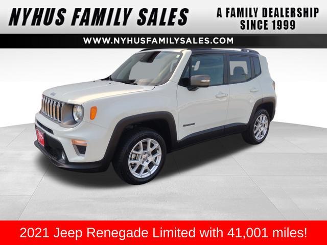 used 2021 Jeep Renegade car, priced at $20,000