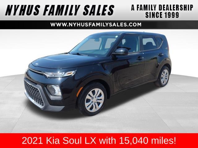 used 2021 Kia Soul car, priced at $16,000