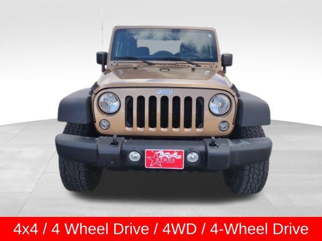 used 2015 Jeep Wrangler car, priced at $18,500