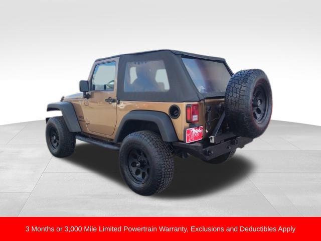 used 2015 Jeep Wrangler car, priced at $18,500