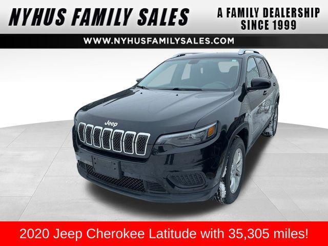 used 2020 Jeep Cherokee car, priced at $22,000