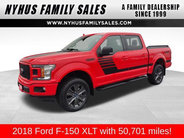 used 2018 Ford F-150 car, priced at $32,000