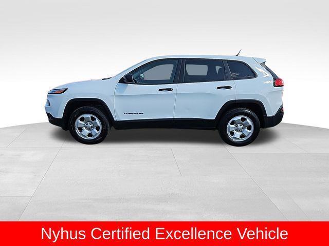 used 2017 Jeep Cherokee car, priced at $16,000