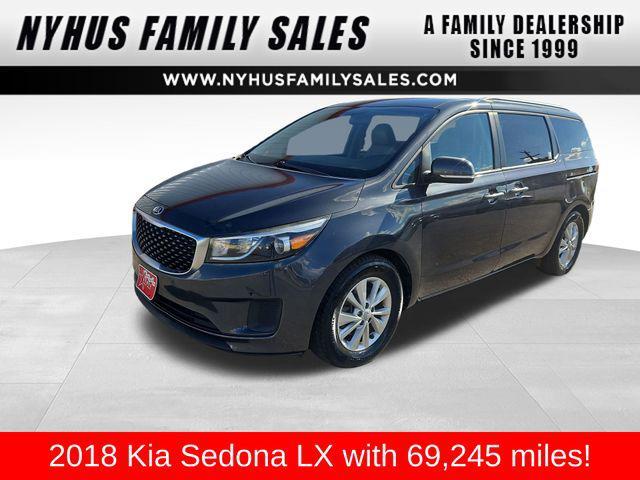 used 2018 Kia Sedona car, priced at $15,762
