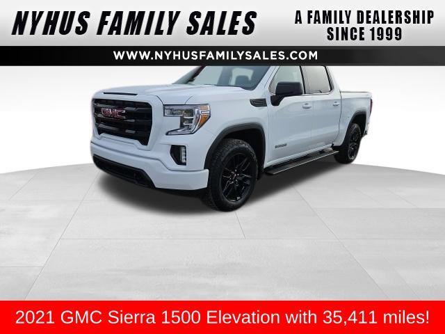 used 2021 GMC Sierra 1500 car, priced at $37,215