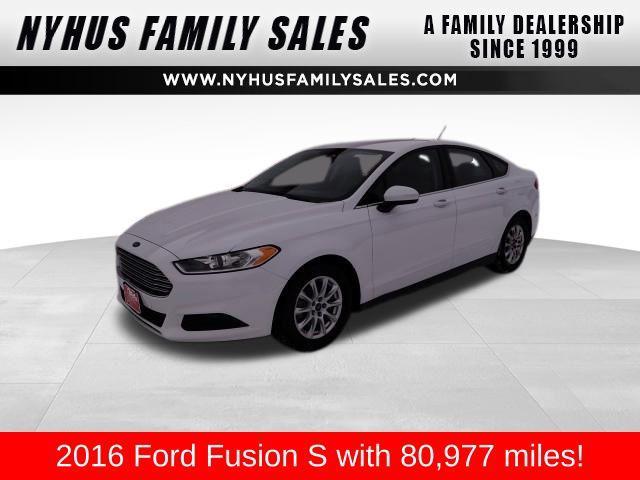 used 2016 Ford Fusion car, priced at $12,362