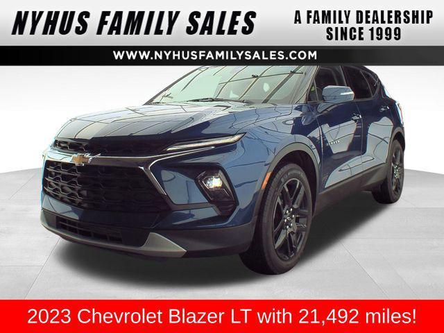 used 2023 Chevrolet Blazer car, priced at $32,410