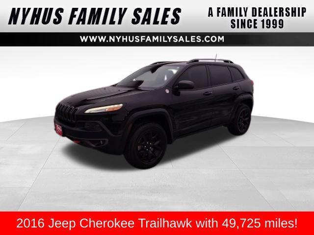 used 2016 Jeep Cherokee car, priced at $19,000