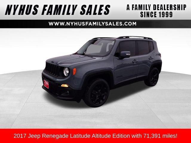 used 2017 Jeep Renegade car, priced at $15,000