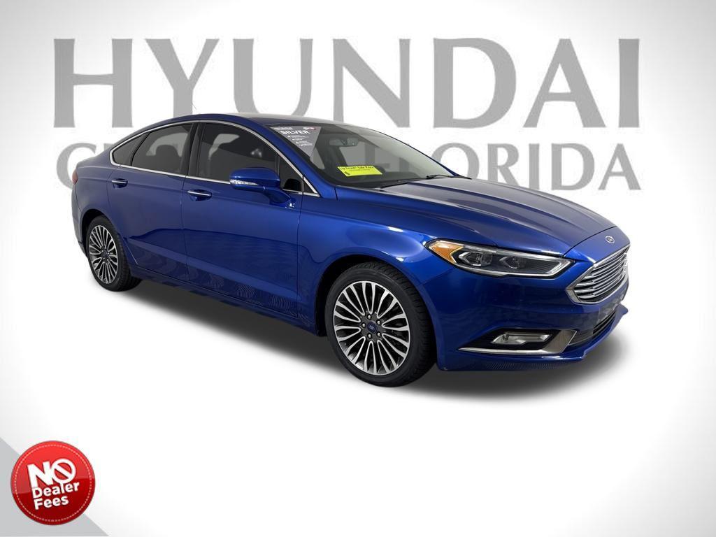 used 2017 Ford Fusion car, priced at $14,400