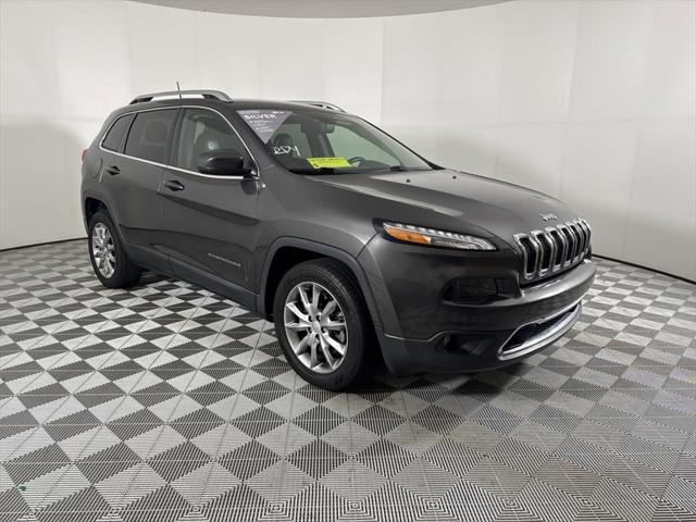 used 2018 Jeep Cherokee car, priced at $14,999