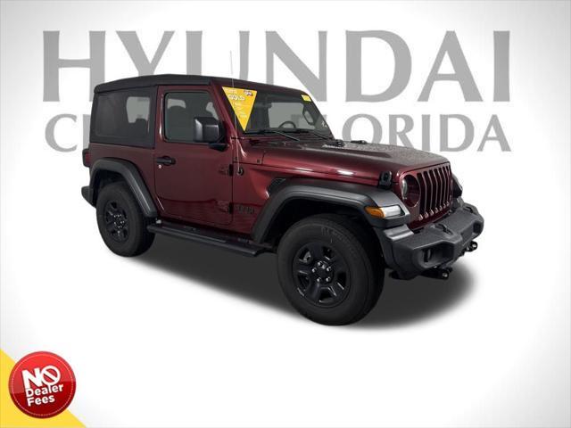used 2022 Jeep Wrangler car, priced at $31,500
