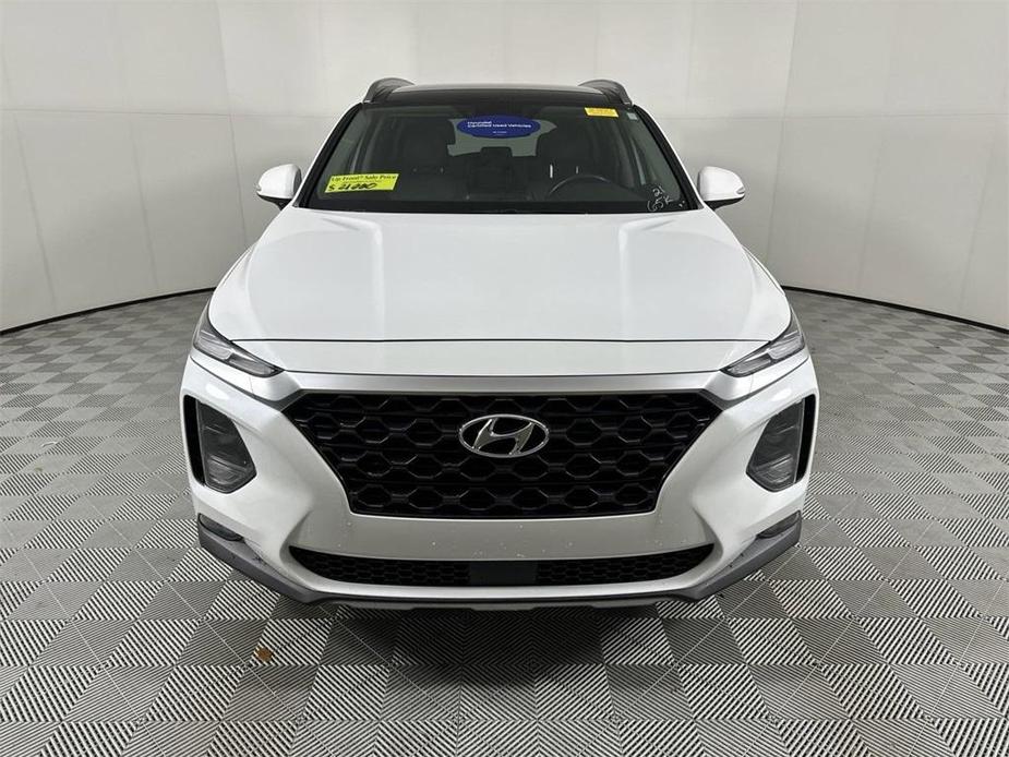used 2019 Hyundai Santa Fe car, priced at $21,500