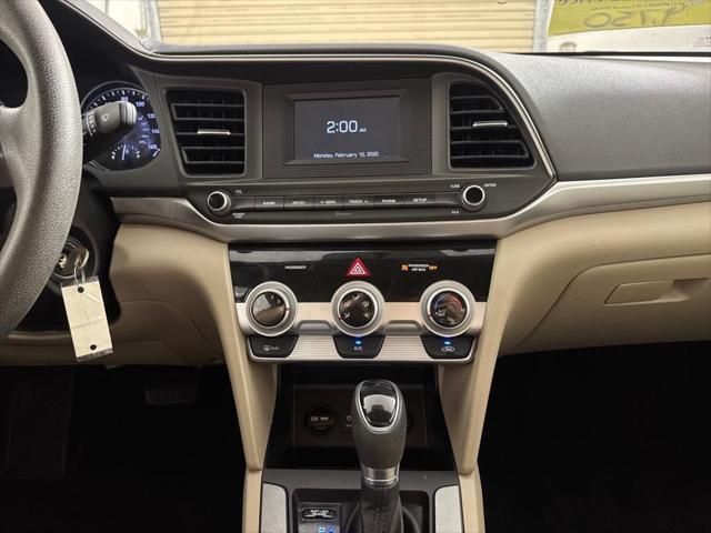 used 2019 Hyundai Elantra car, priced at $9,500
