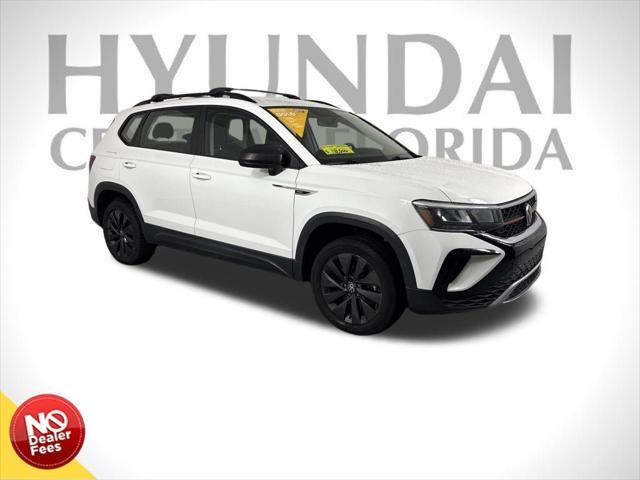 used 2022 Volkswagen Taos car, priced at $18,500