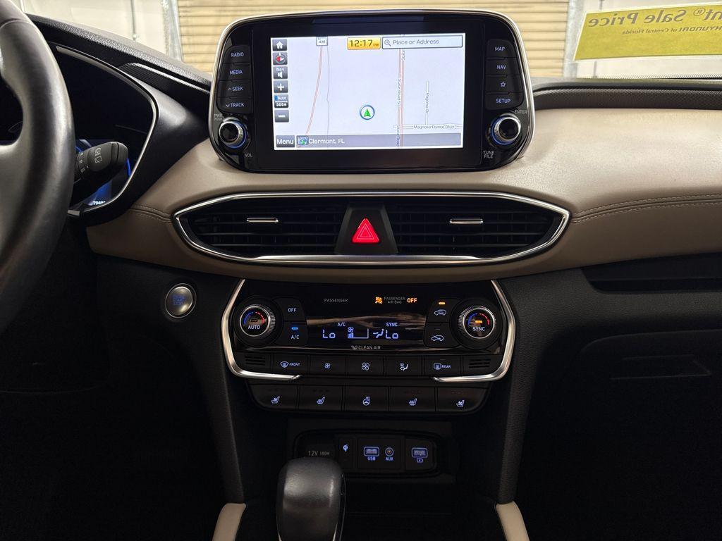 used 2020 Hyundai Santa Fe car, priced at $18,500