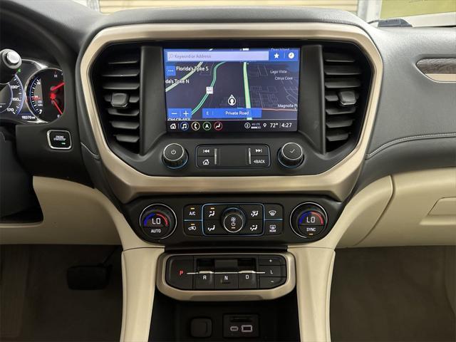 used 2021 GMC Acadia car, priced at $26,500