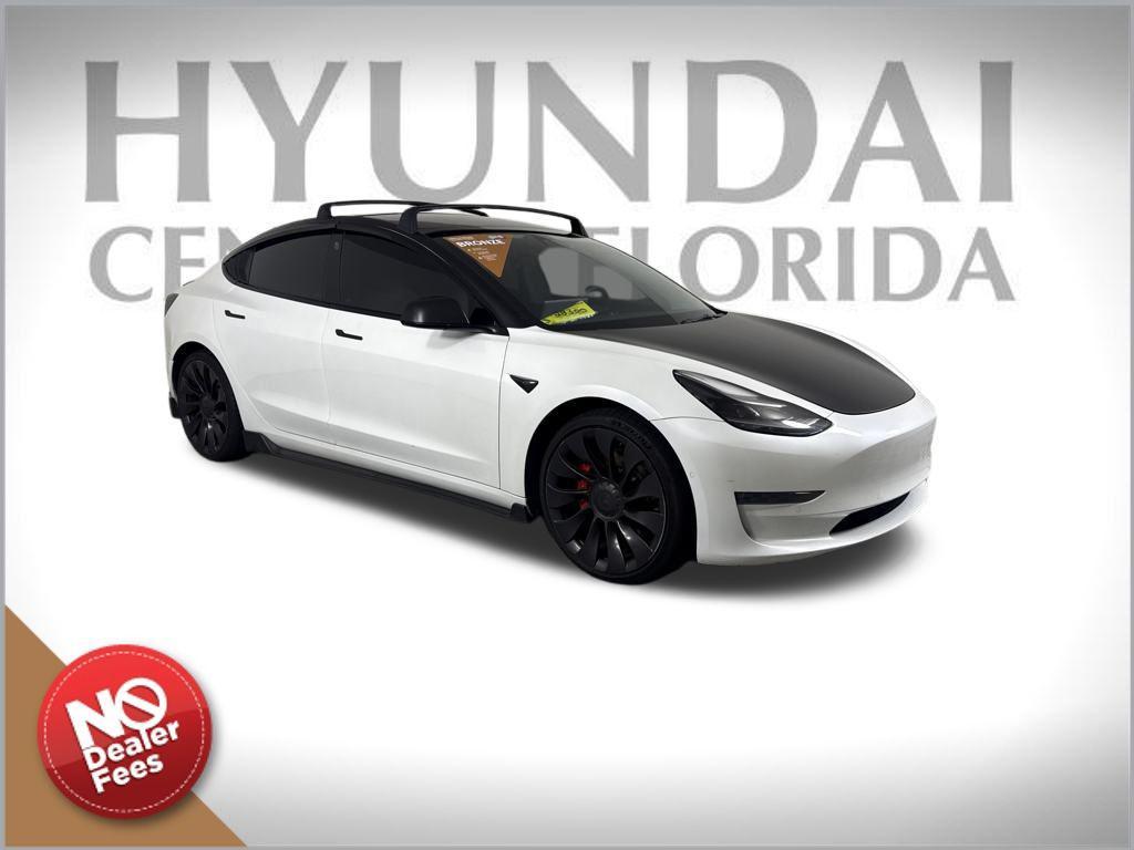 used 2022 Tesla Model 3 car, priced at $27,000