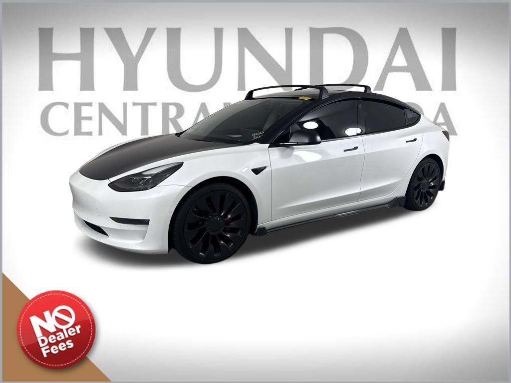 used 2022 Tesla Model 3 car, priced at $27,000