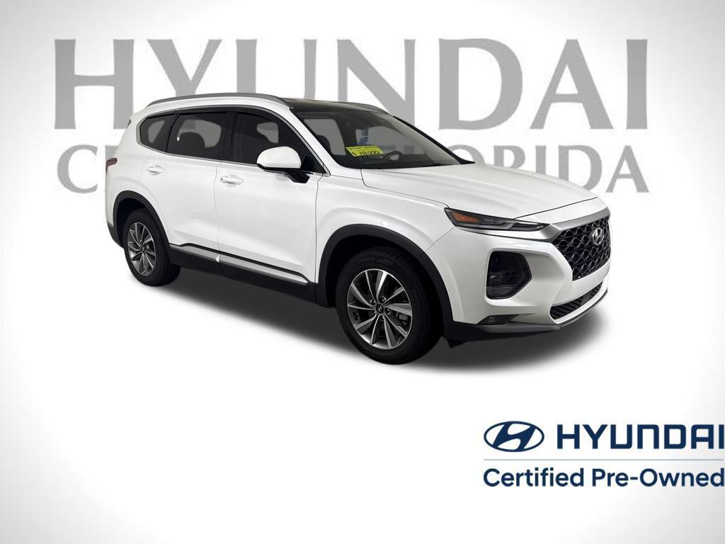used 2020 Hyundai Santa Fe car, priced at $18,000