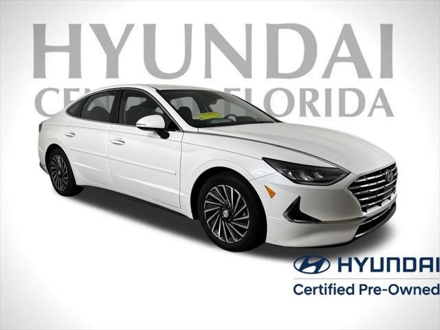 used 2022 Hyundai Sonata Hybrid car, priced at $22,850