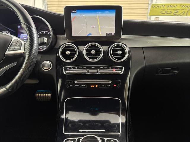 used 2017 Mercedes-Benz C-Class car, priced at $15,600