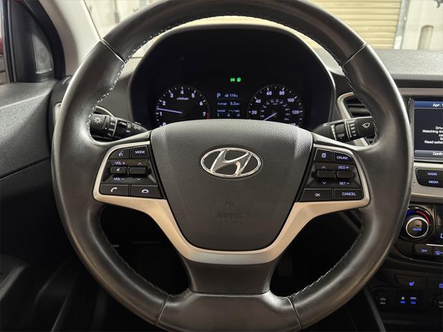used 2020 Hyundai Accent car, priced at $14,000