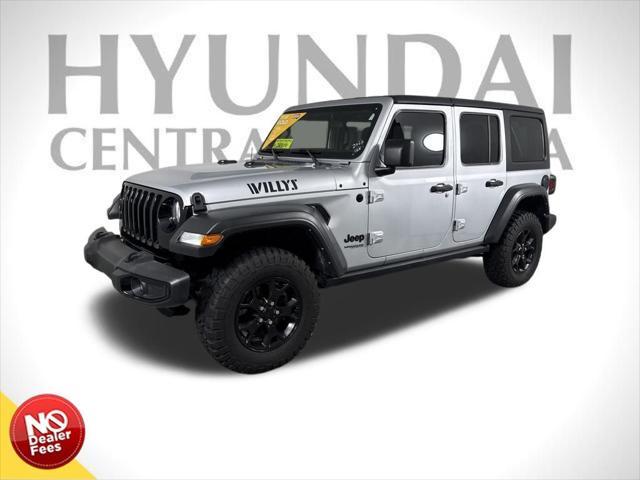 used 2022 Jeep Wrangler Unlimited car, priced at $29,850
