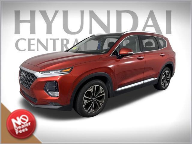 used 2020 Hyundai Santa Fe car, priced at $18,300