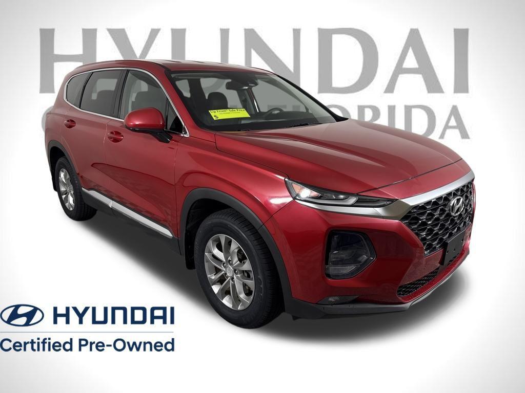 used 2020 Hyundai Santa Fe car, priced at $19,999