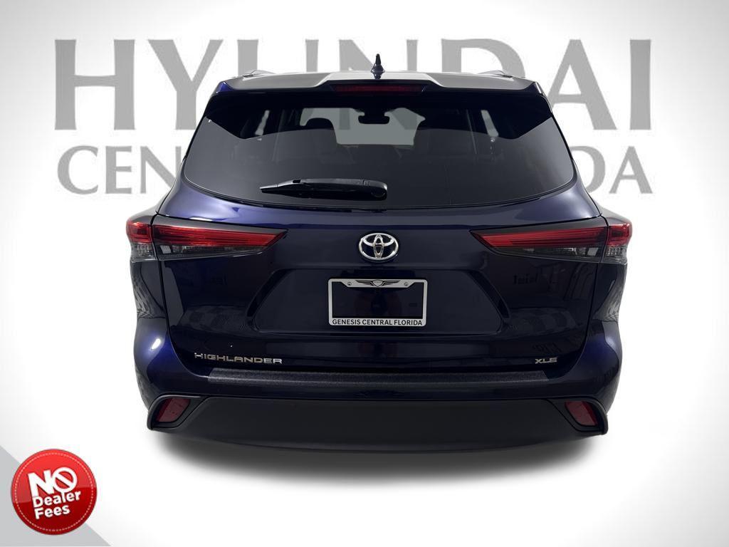 used 2021 Toyota Highlander car, priced at $28,000