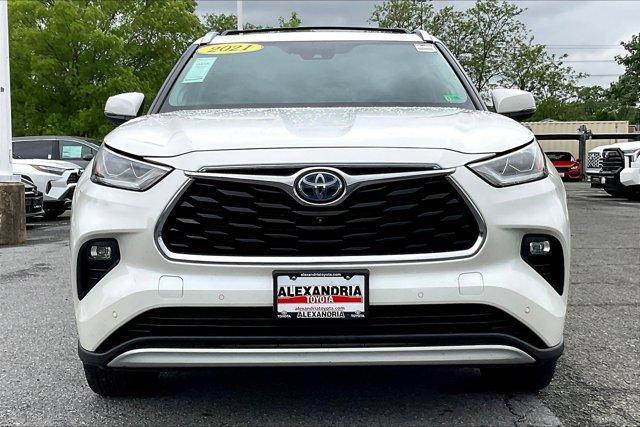 used 2021 Toyota Highlander Hybrid car, priced at $35,695